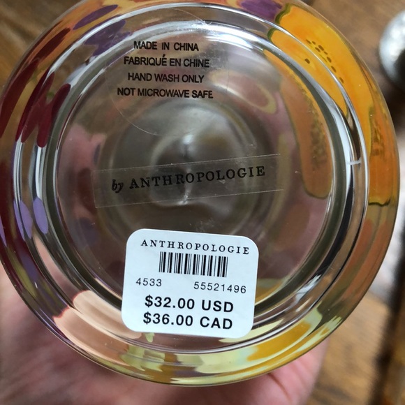 NEW Anthropologie glass tea infuser bottles - Picture 2 of 3